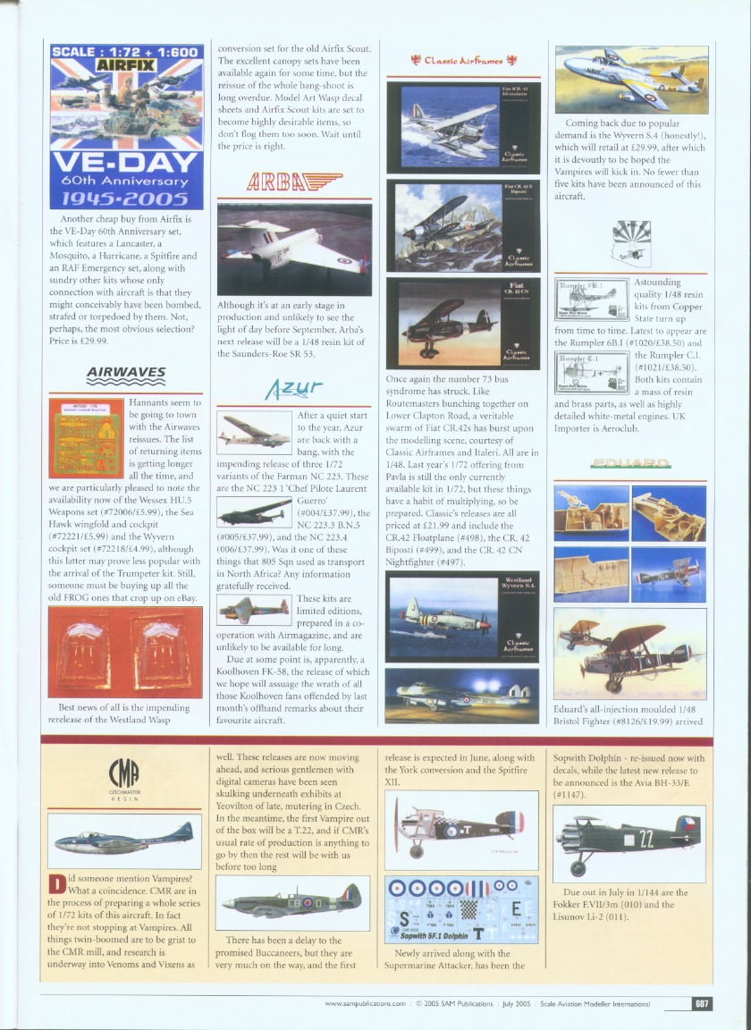 Scale Aviation Modeller International 2005-07
